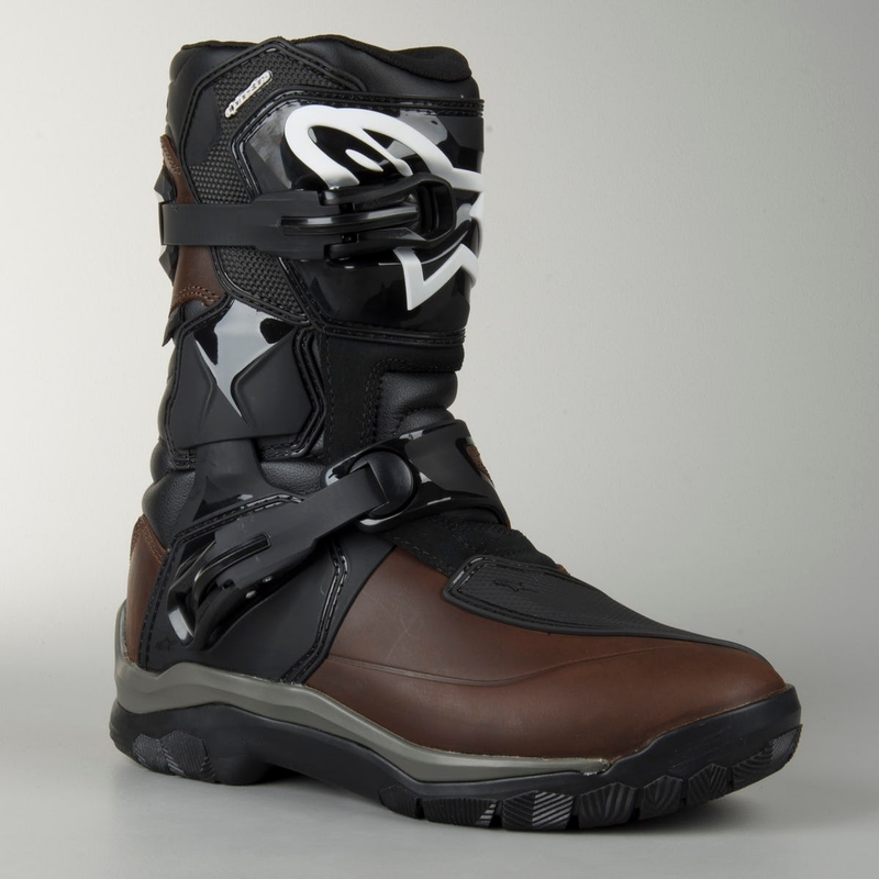 Stivali da moto Alpinestars Belize Oiled Drystar Brown