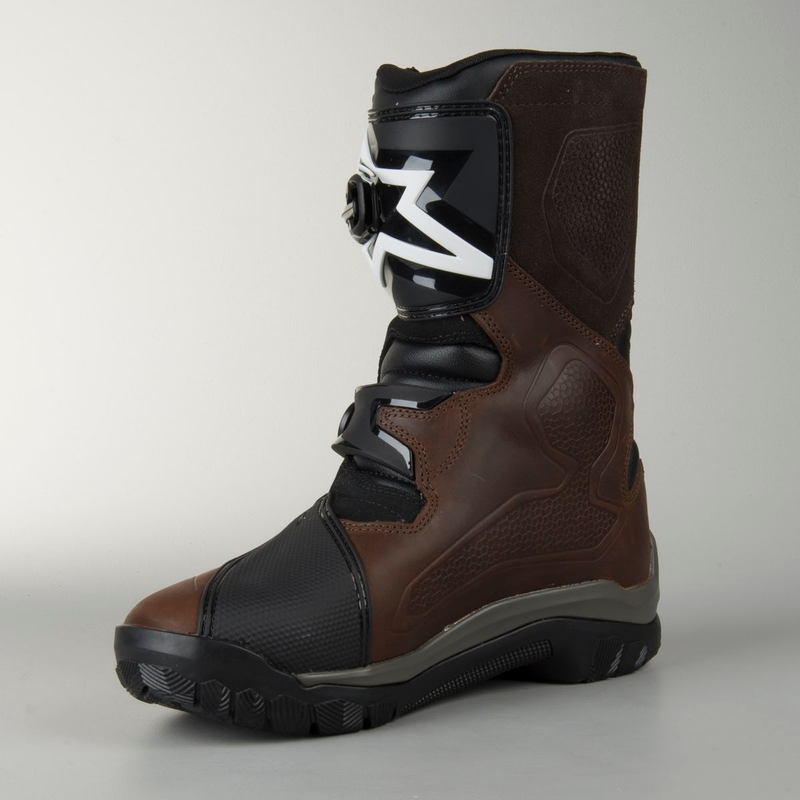 Stivali da moto Alpinestars Belize Oiled Drystar Brown