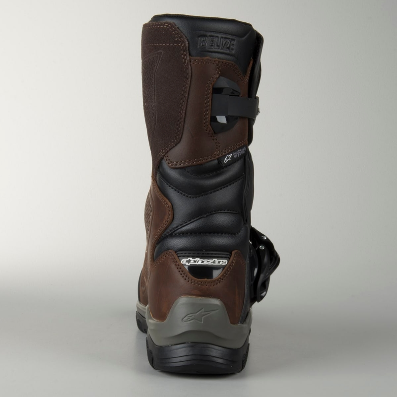 Stivali da moto Alpinestars Belize Oiled Drystar Brown