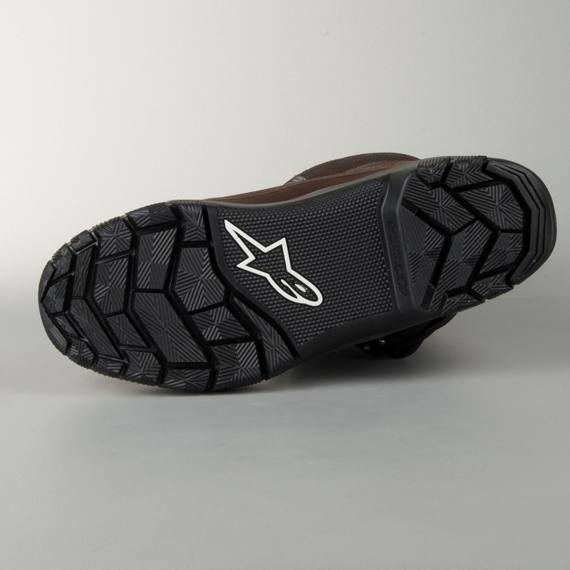 Stivali da moto Alpinestars Belize Oiled Drystar Brown