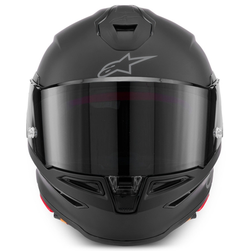 Casco integrale da moto Alpinestars S-R7 Solid nero opaco