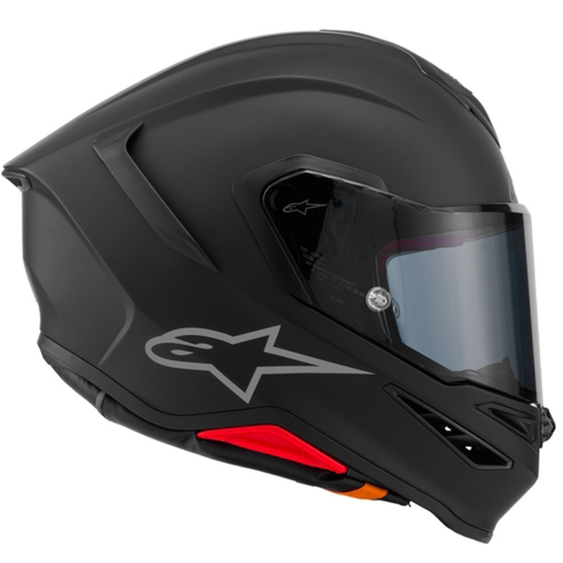 Casco integrale da moto Alpinestars S-R7 Solid nero opaco