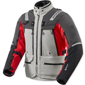 Giacca da moto Revit Defender 4 GTX rosso antracite