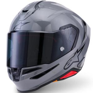 Casco integrale da moto Alpinestars S-R7 Solid grigio