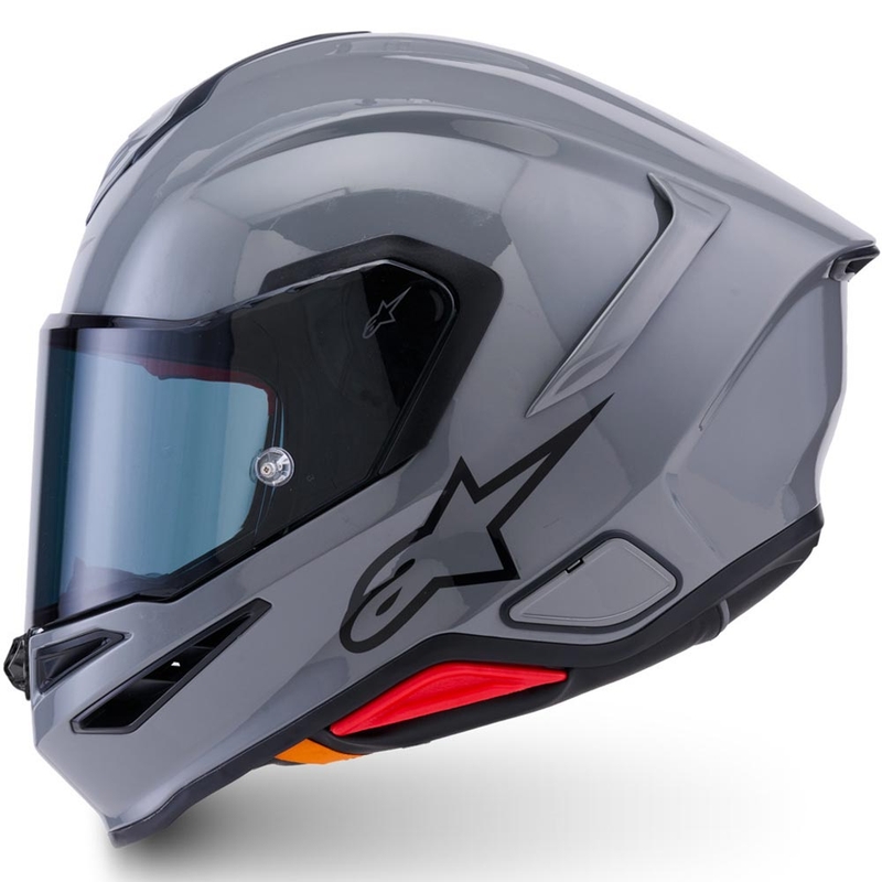 Casco integrale da moto Alpinestars S-R7 Solid grigio