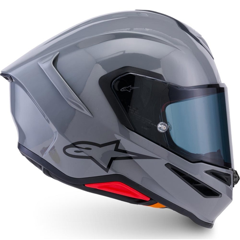 Casco integrale da moto Alpinestars S-R7 Solid grigio