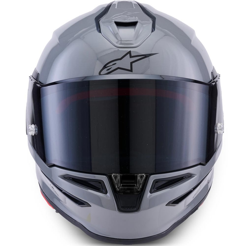 Casco integrale da moto Alpinestars S-R7 Solid grigio