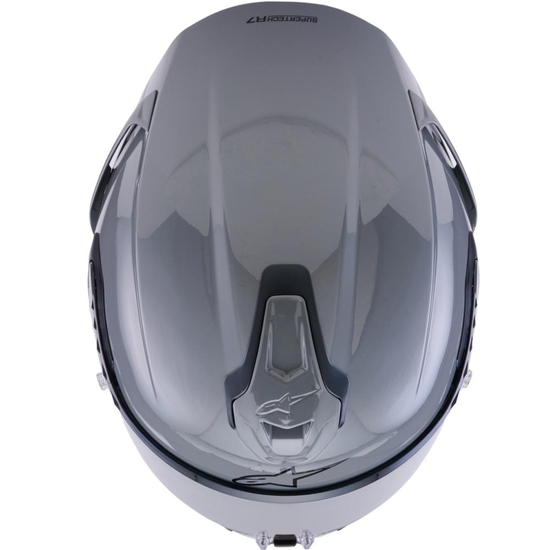 Casco integrale da moto Alpinestars S-R7 Solid grigio