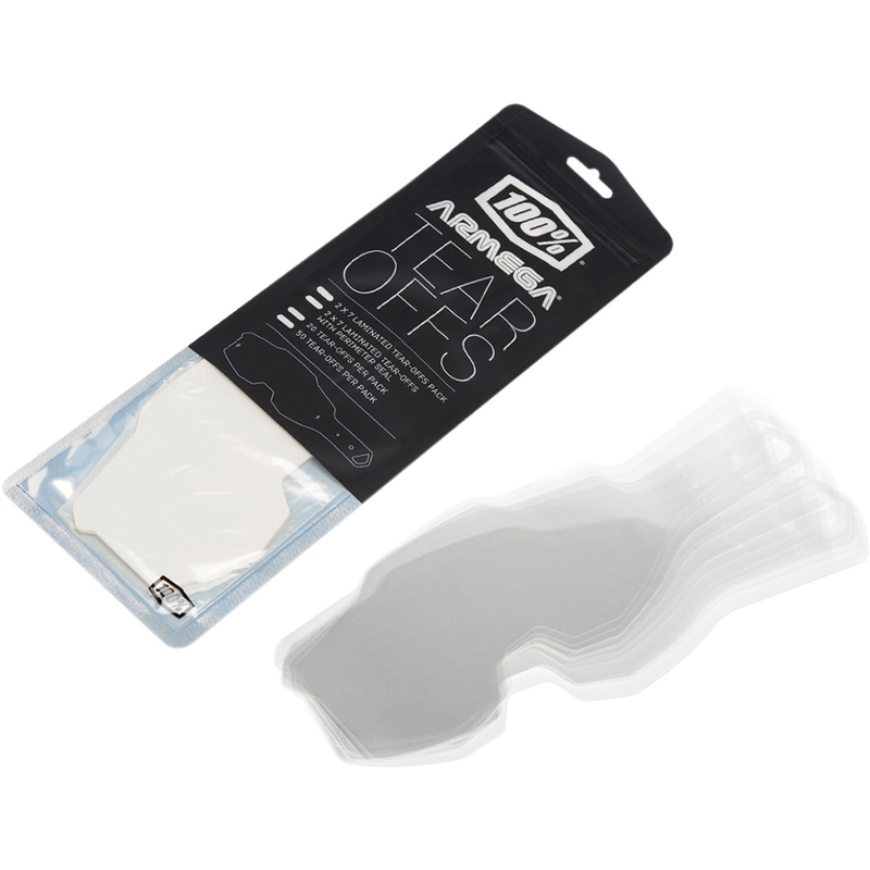 Strappi laminati con guarnizione per occhiali da motocross 100% ARMEGA