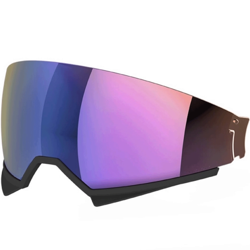 Visiera parasole per casco Airoh Kombakt, effetto specchio-iridio