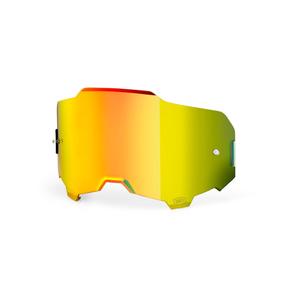 Vetro iridato oro per occhiali 100% ARMEGA