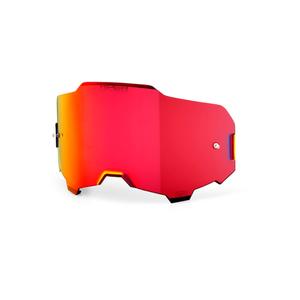 Vetro Hiper rosso iridato per occhiali 100% ARMEGA