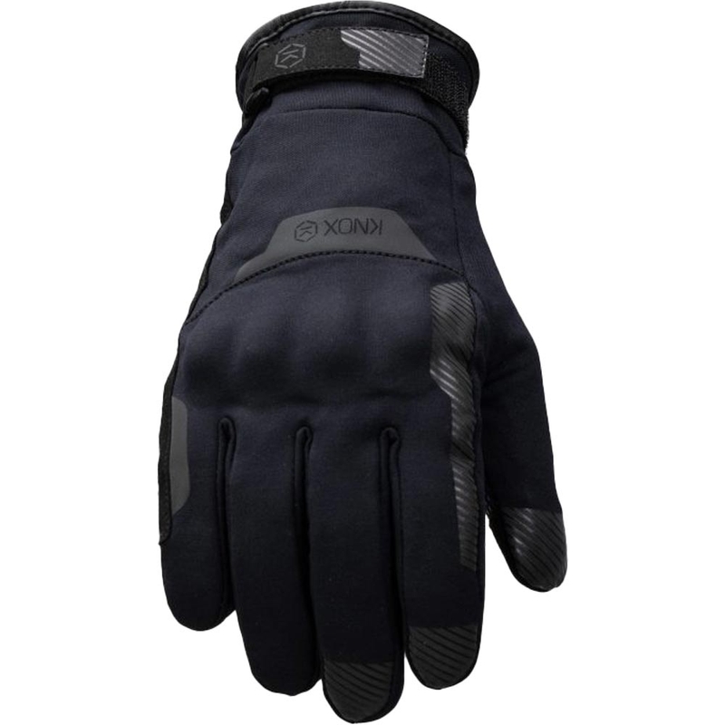 Guanti da moto impermeabili Knox Action PRO neri