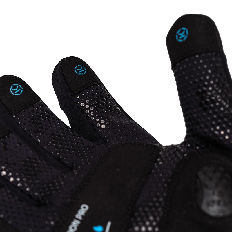 Guanti da moto impermeabili Knox Action PRO neri
