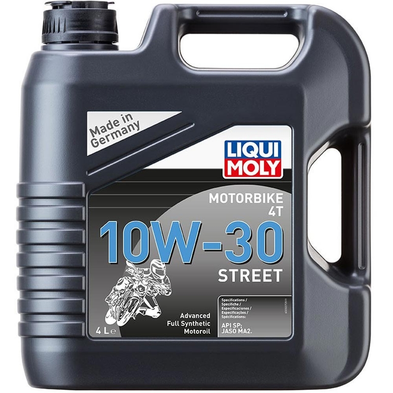 Olio motore sintetico LIQUI MOLY per moto 4T 10W40 Street, 4 l