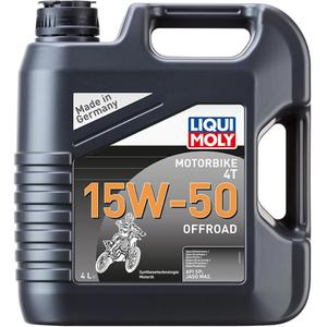 Olio motore sintetico LIQUI MOLY Moto 4T 15W50 Offroad 4 l