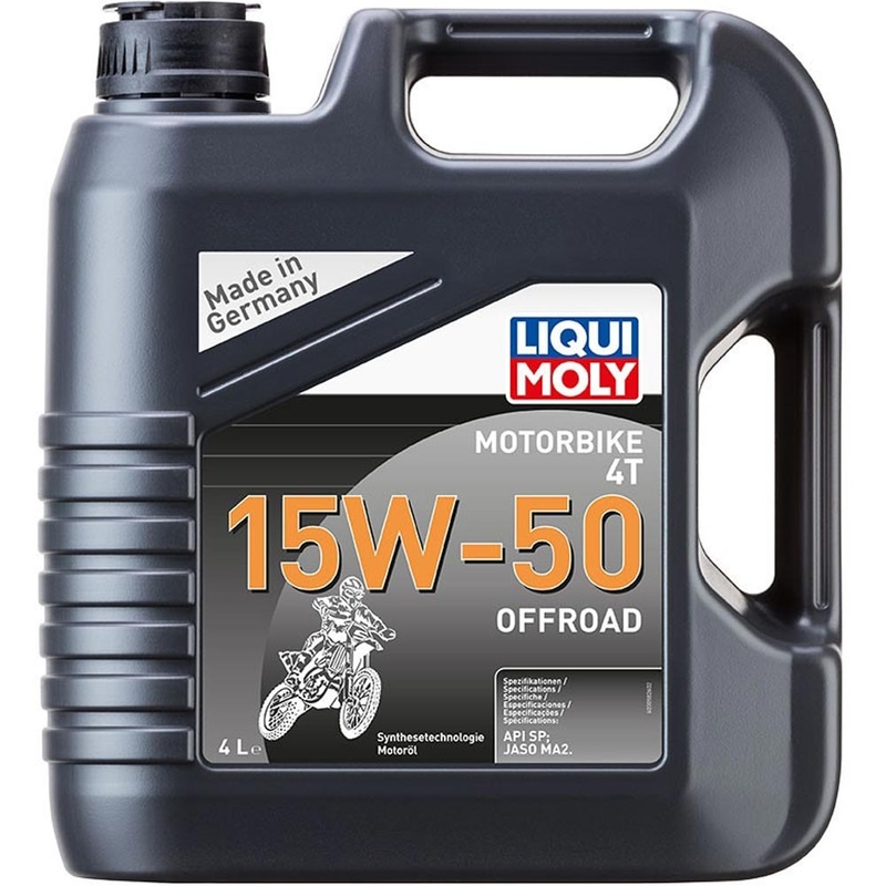 Olio motore sintetico LIQUI MOLY Moto 4T 15W50 Offroad 4 l