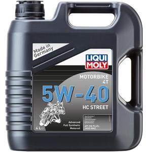 Olio motore sintetico LIQUI MOLY Moto 4T 5W40 HC Strada 4 l