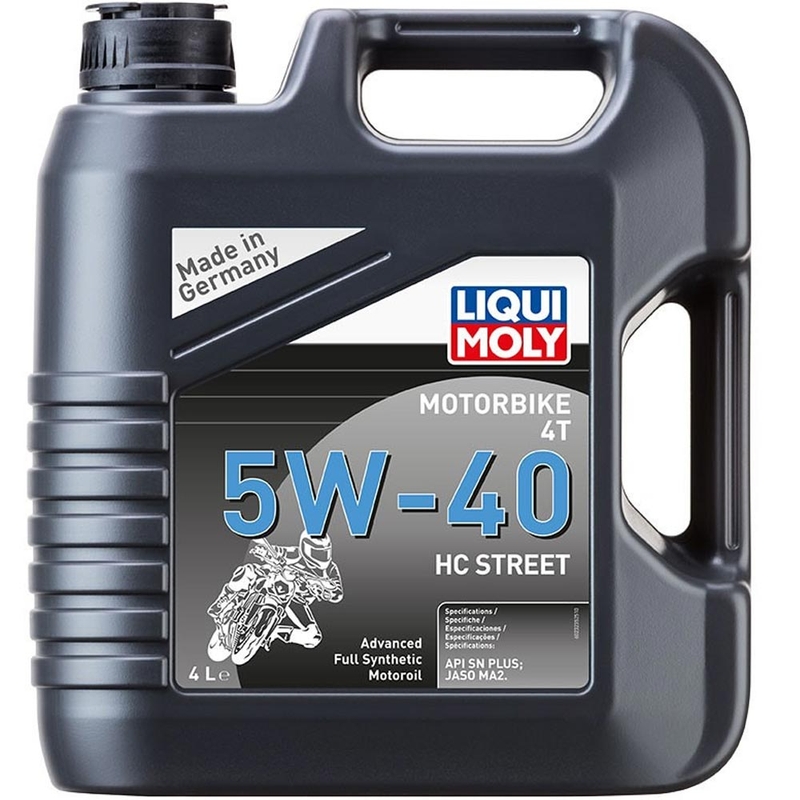 Olio motore sintetico LIQUI MOLY Moto 4T 5W40 HC Strada 4 l