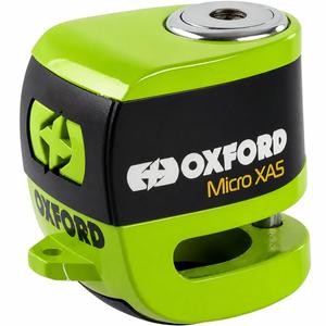 Blocco freno a disco Oxford Micro XA5 - Edizione limitata verde