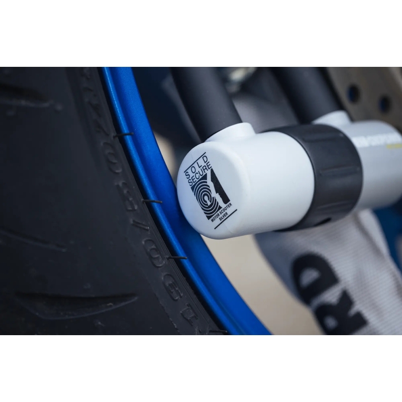 Lucchetto a catena per moto Oxford HD - edizione limitata grigia