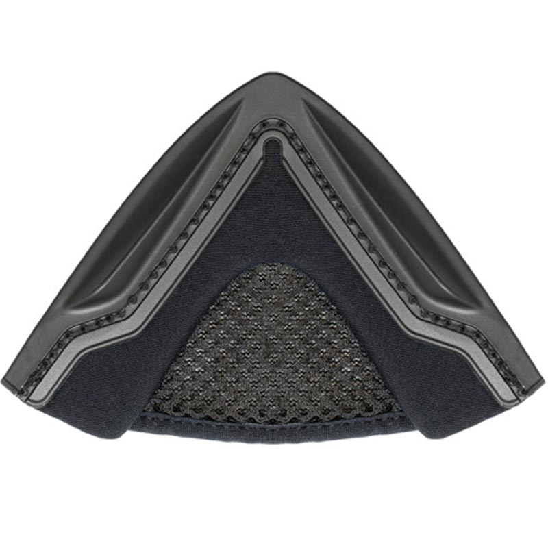 Paramento per il mento per caschi da moto Airoh Bandit, colore nero