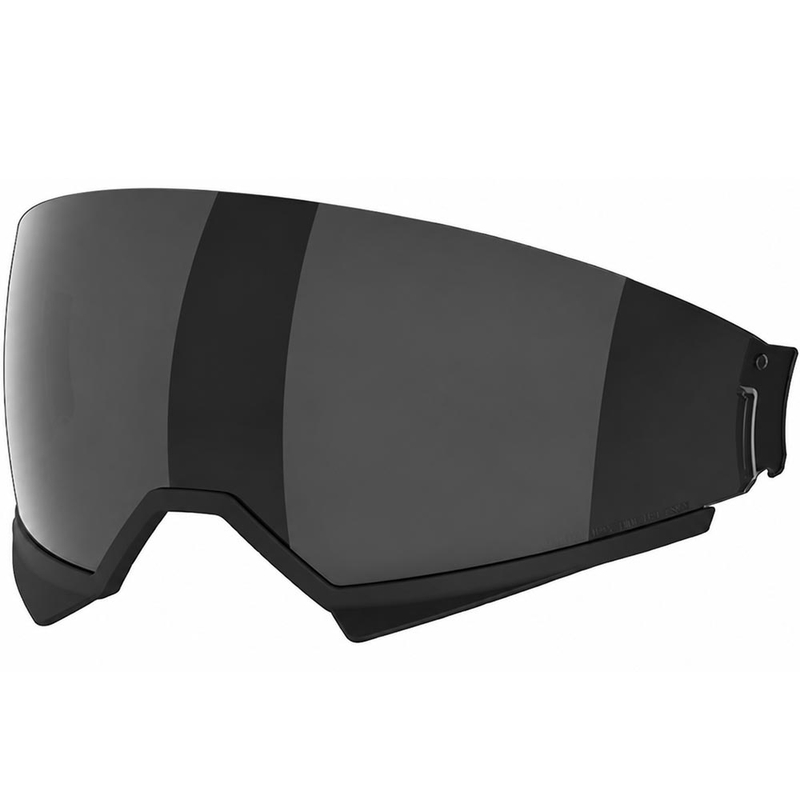 Visiera parasole per casco da moto Airoh Kombakt, colore fumé scuro.