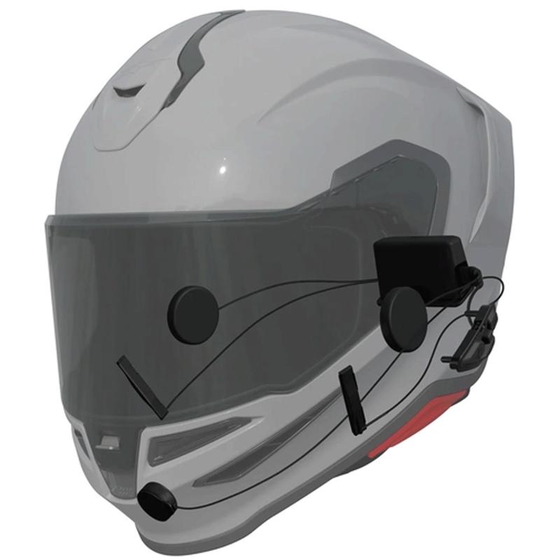 Interfono Bluetooth per moto Alpinestars A-CONNECT, sistema nero.