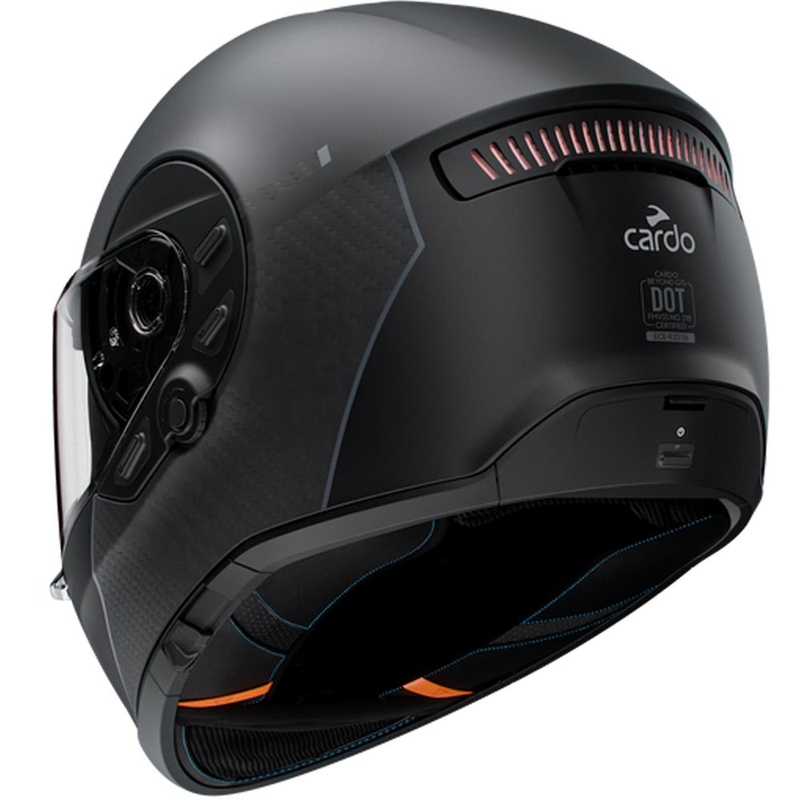 Casco integrale da moto Cardo Beyond GTS nero