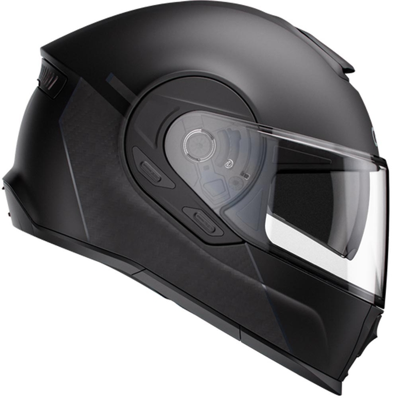 Casco integrale da moto Cardo Beyond GTS nero