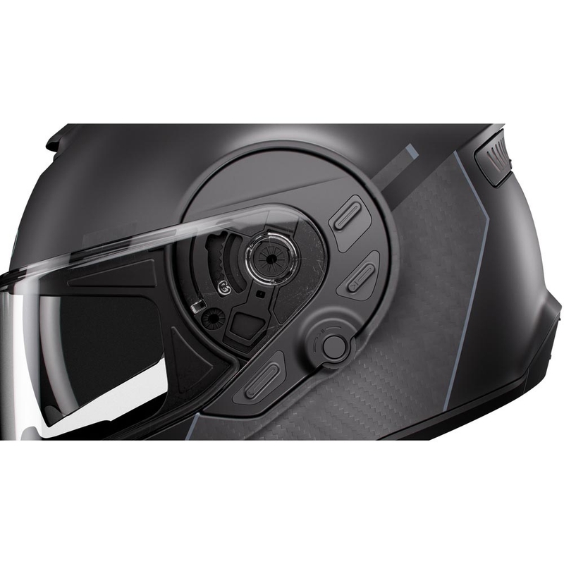 Casco integrale da moto Cardo Beyond GTS nero