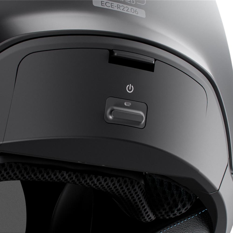 Casco integrale da moto Cardo Beyond GTS nero