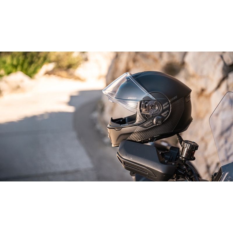 Casco integrale da moto Cardo Beyond GTS nero
