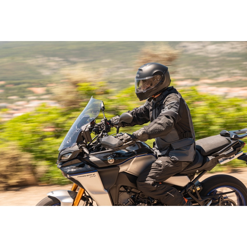 Casco integrale da moto Cardo Beyond GTS nero