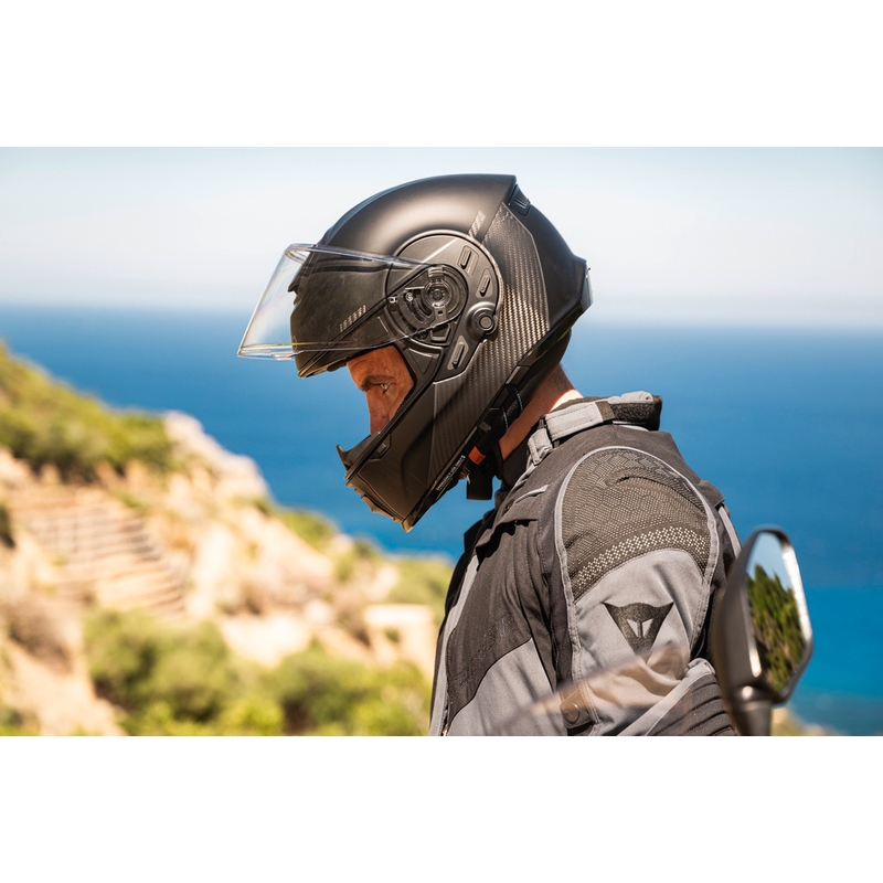 Casco integrale da moto Cardo Beyond GTS nero
