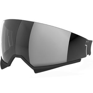 Visiera parasole per caschi da moto Airoh Kombakt, specchietto argentato