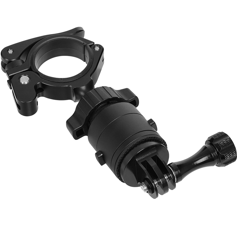 Supporto per action camera con blocco girevole GRxplore GT3 nero