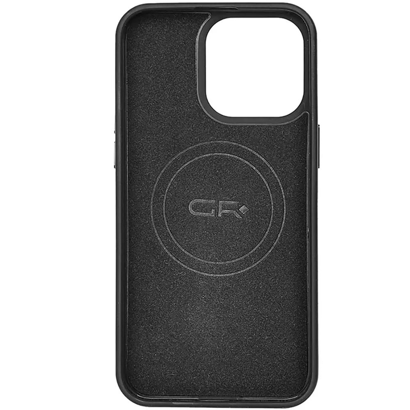 Cover a sgancio rapido per Apple iPhone 16 Plus GRxplore, colore nero.