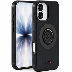 Cover a sgancio rapido per Apple iPhone 17 GRxplore, colore nero.