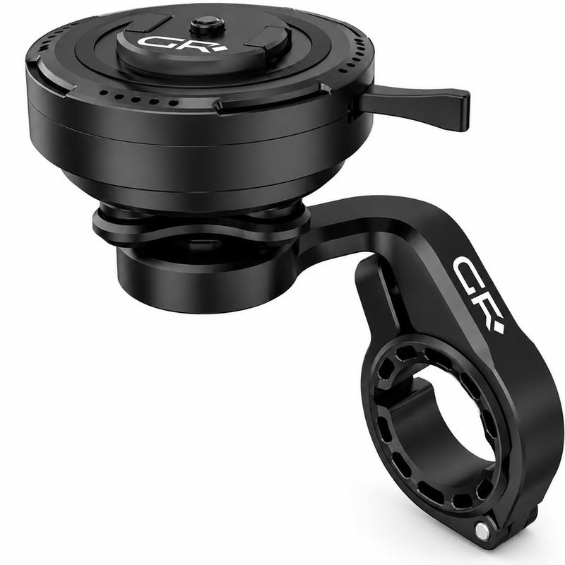 Supporto per telefono da manubrio curvo per moto GRxplore MT10, colore nero