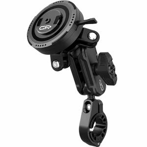 Supporto per telefono da manubrio per moto con smorzatore di vibrazioni in poliammide 3D GRxplore MT6 nero