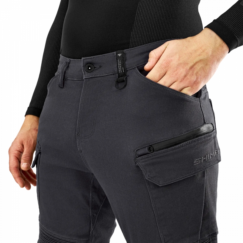 Pantaloni da moto Shima Giro 3.0 grigi