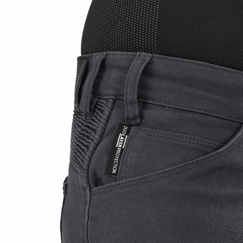 Pantaloni da moto da donna Shima Giro 3.0, grigi