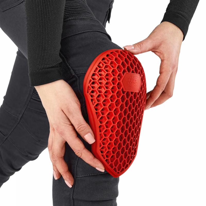 Pantaloni da moto da donna Shima Giro 3.0, grigi