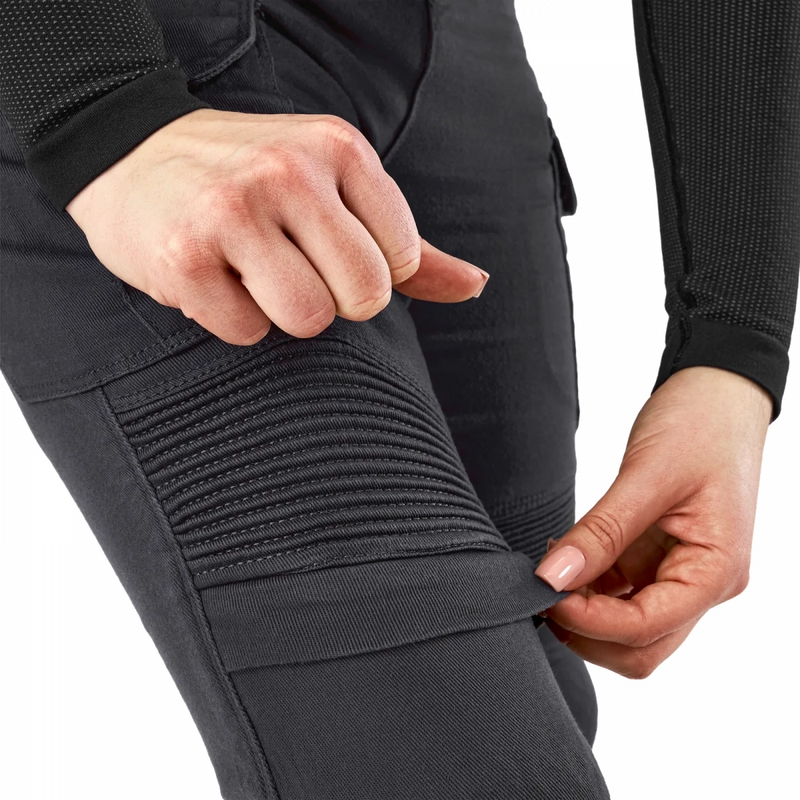 Pantaloni da moto da donna Shima Giro 3.0, grigi