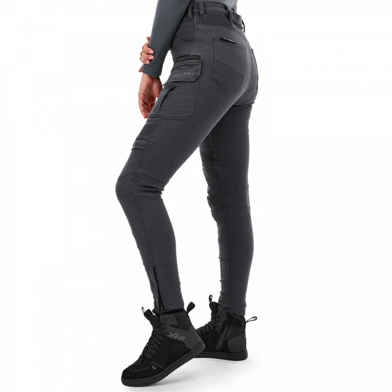 Pantaloni da moto da donna Shima Giro 3.0, grigi