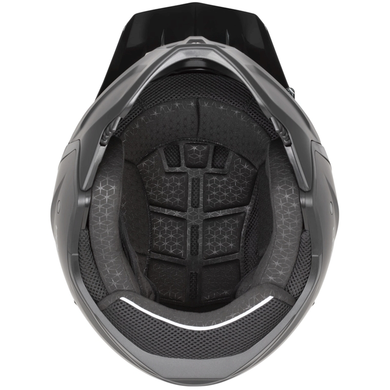 Casco modulare da moto Cassida Cross Country Code blu perla-argento-rosa-nero