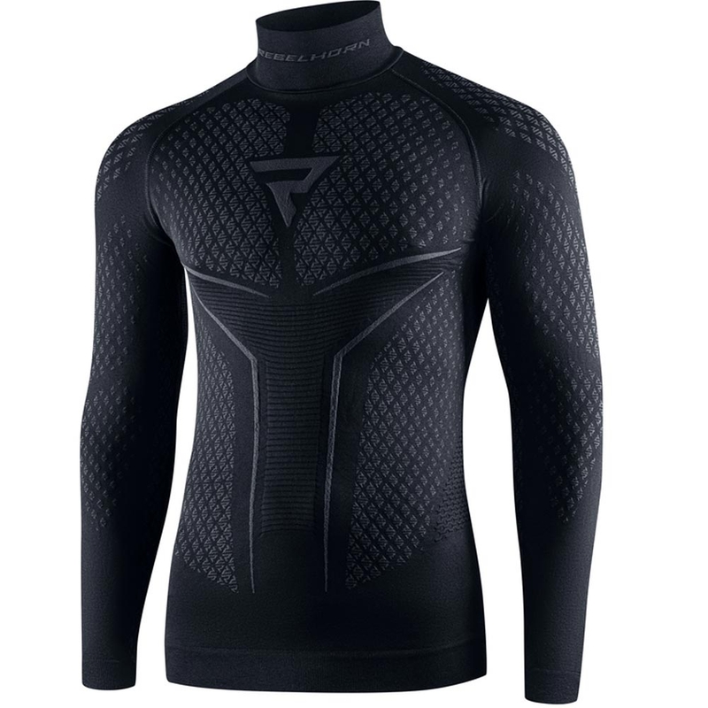 Camicia termica Rebelhorn Therm II nero-grigio