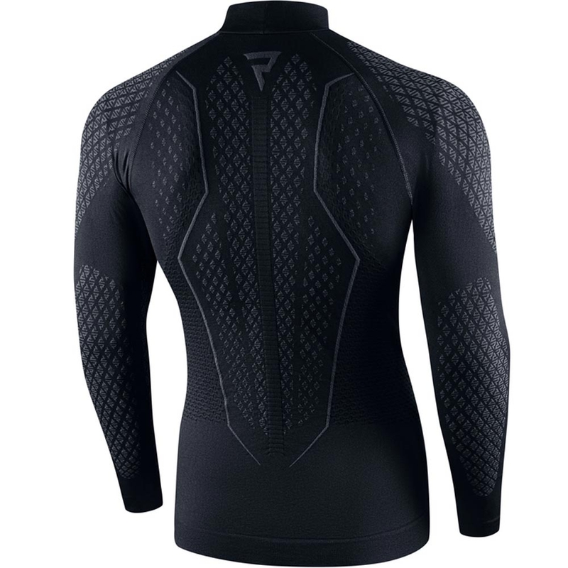 Camicia termica Rebelhorn Therm II nero-grigio