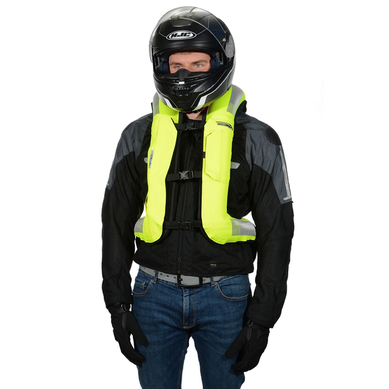 Gilet airbag HELITE Turtle 2 giallo fluo